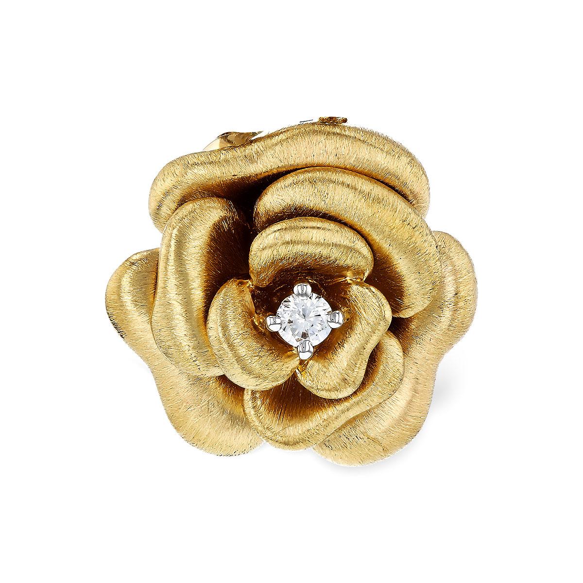 14KT Gold Diamond Pendant