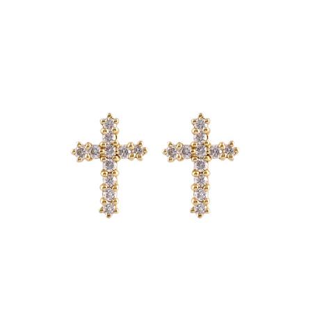 14KT Gold Diamond Earrings