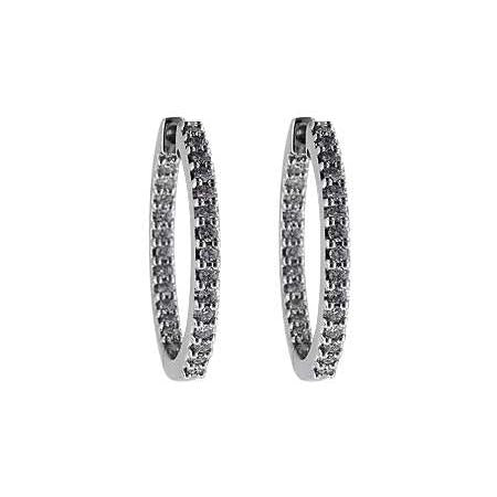 14KT Gold Diamond Earrings