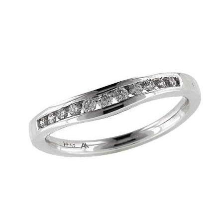14KT Gold Ladies Diamond Wedding Ring