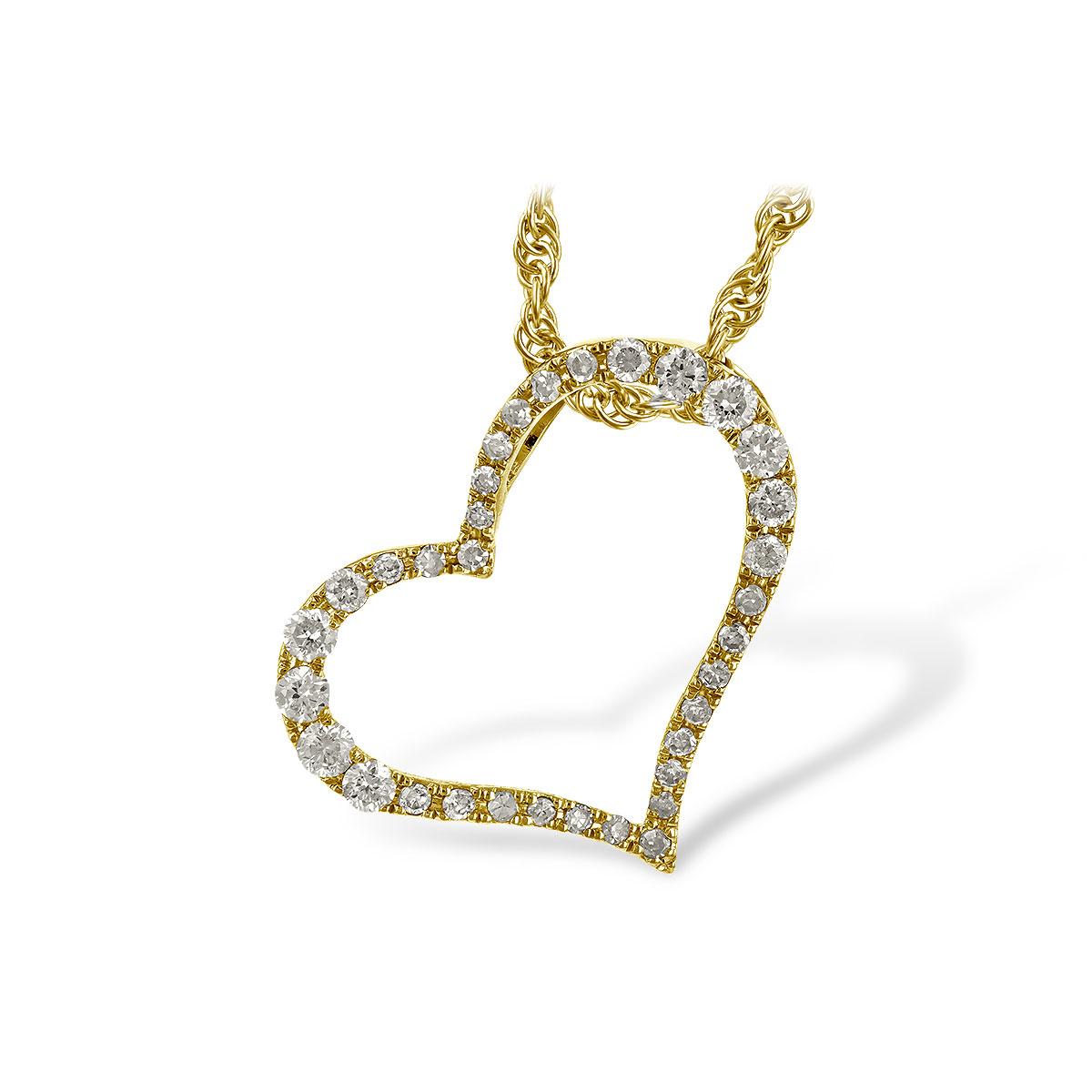 14KT Gold Diamond Necklace