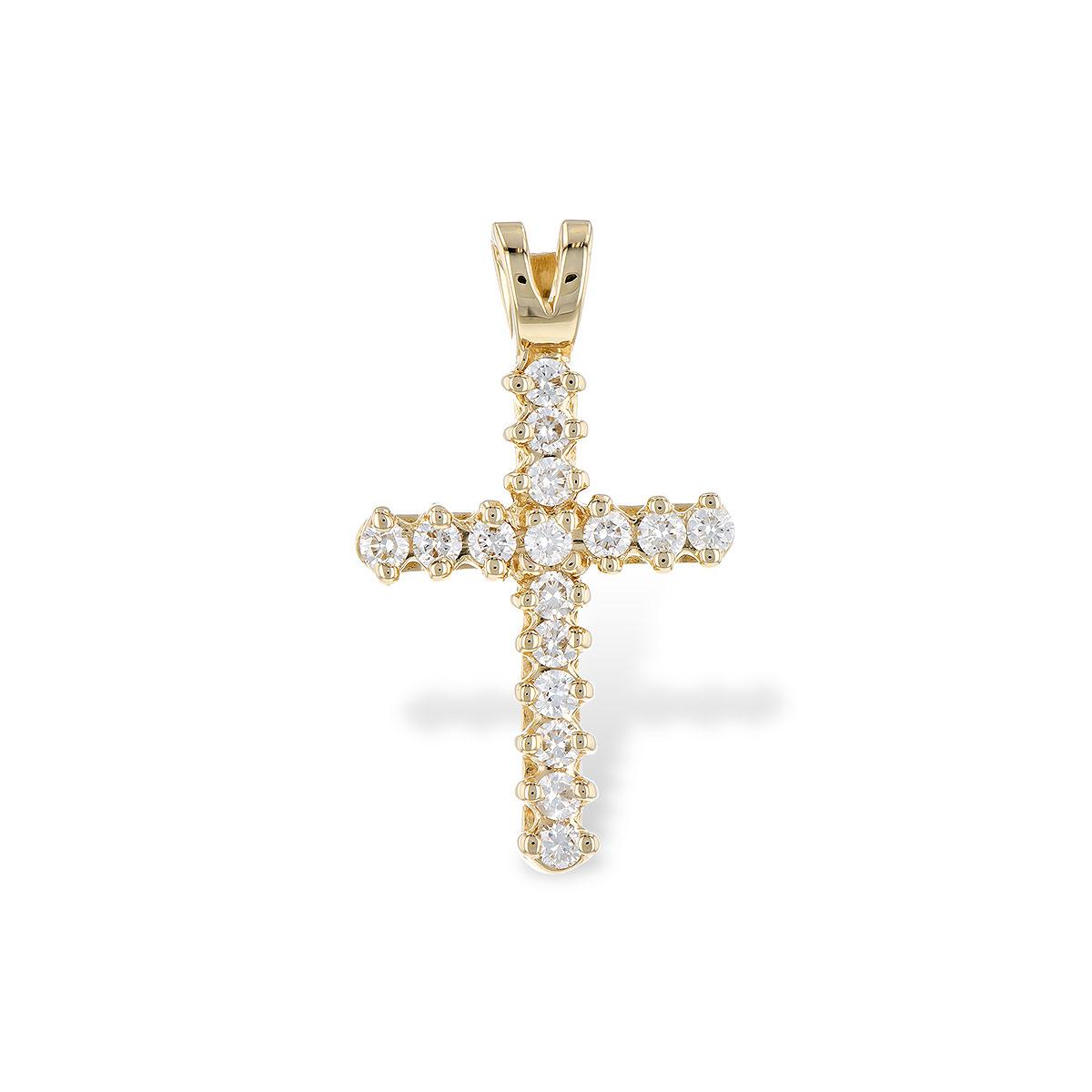 14KT Gold Diamond Pendant
