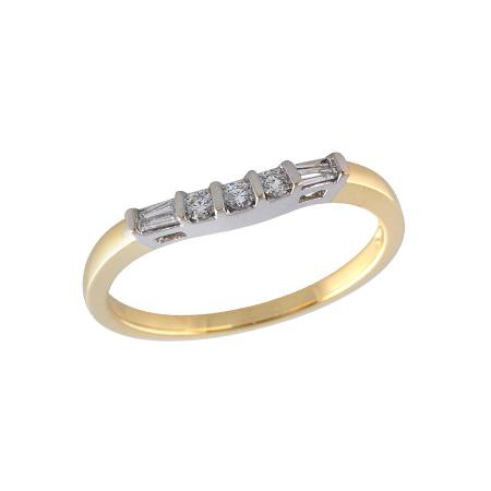 14KT Gold Ladies Diamond Wrap/Guard