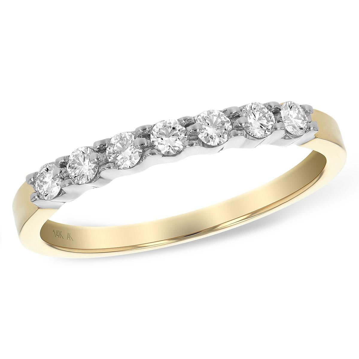 14KT Gold Ladies Diamond Wedding Ring