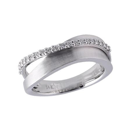 14KT Gold Ladies Diamond Wedding Ring