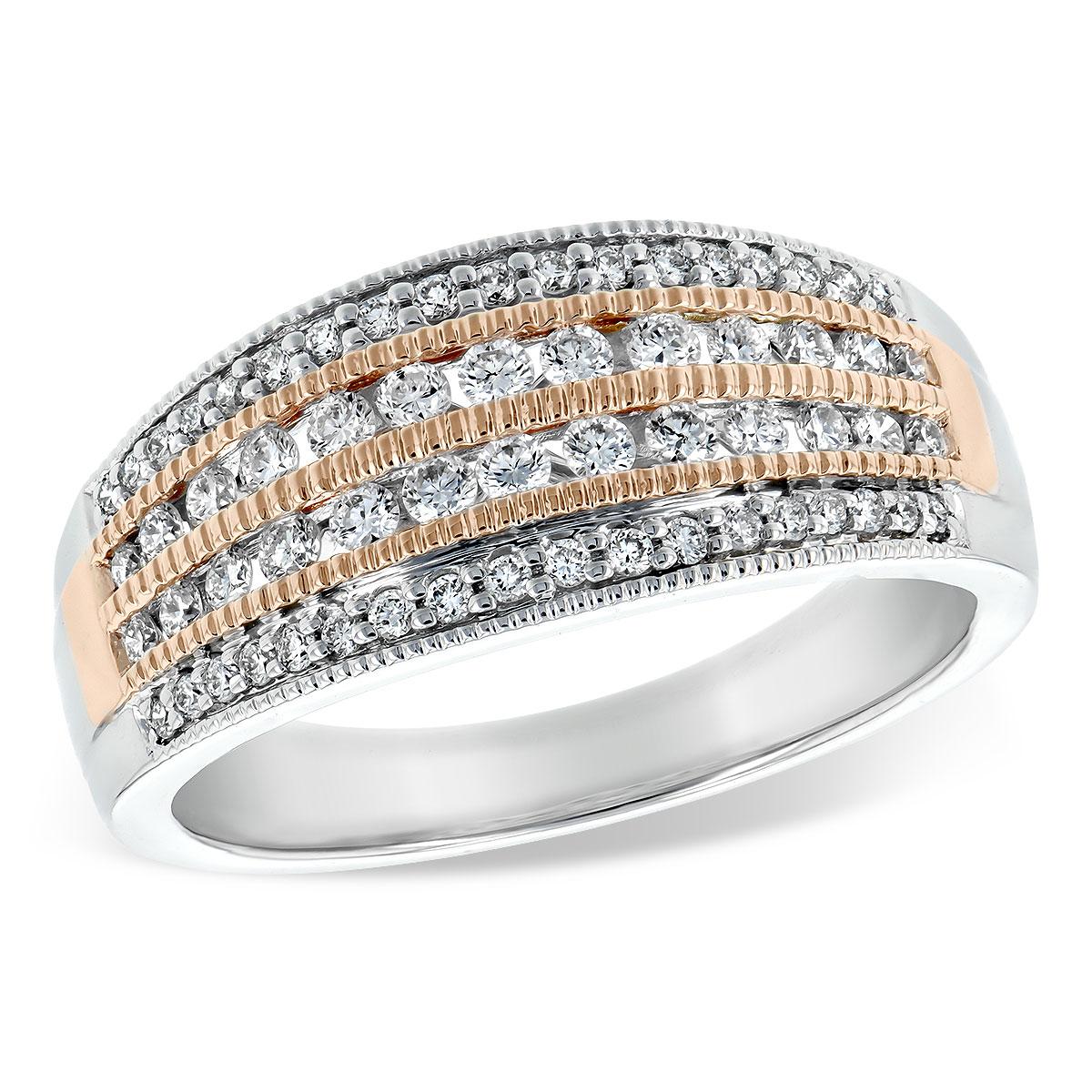14KT Gold Ladies Diamond Wedding Ring