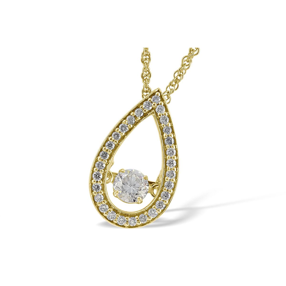 14KT Gold Diamond Necklace