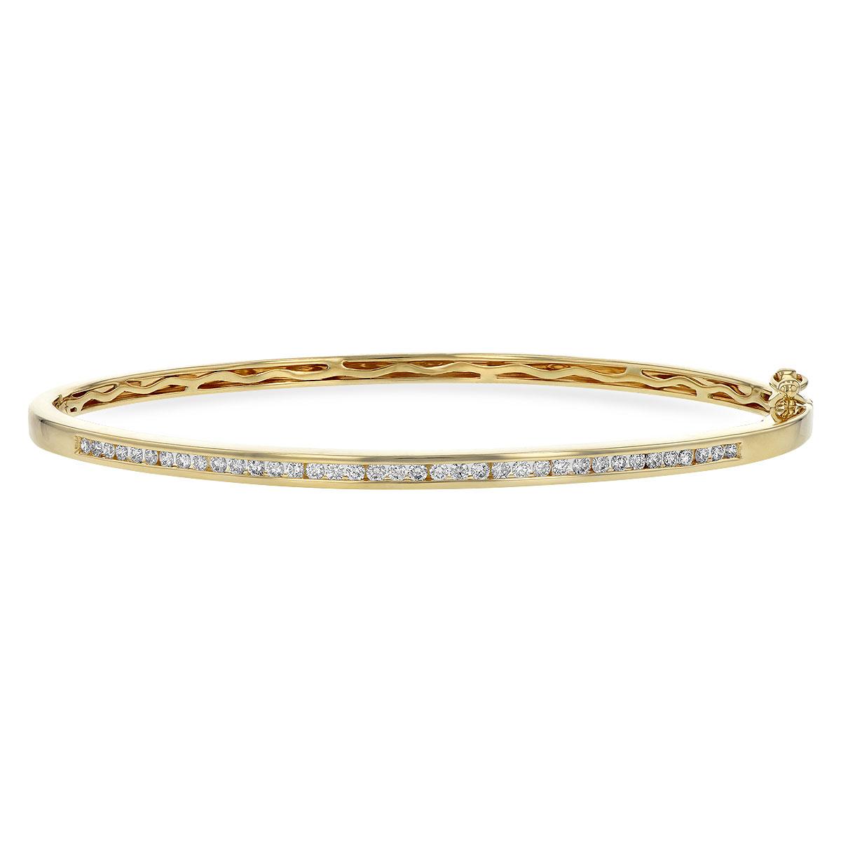14KT Gold Diamond Bracelet