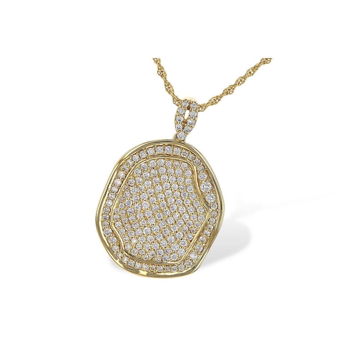 14KT Gold Diamond Necklace