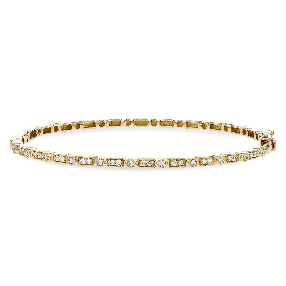 14KT Gold Diamond Bracelet