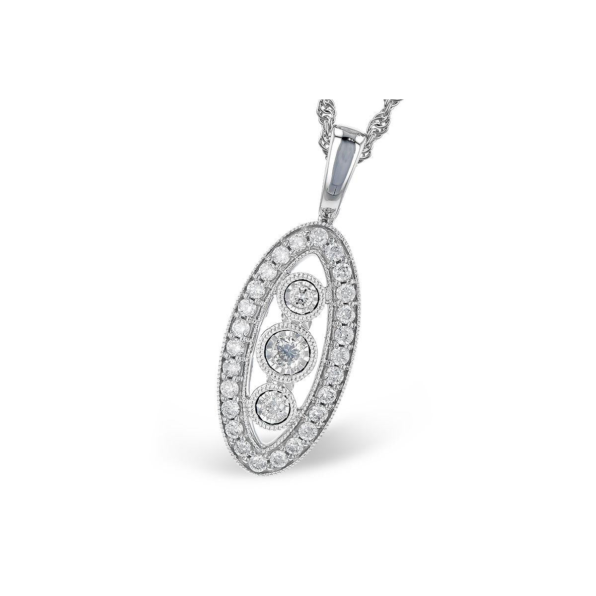 14KT Gold Diamond Necklace