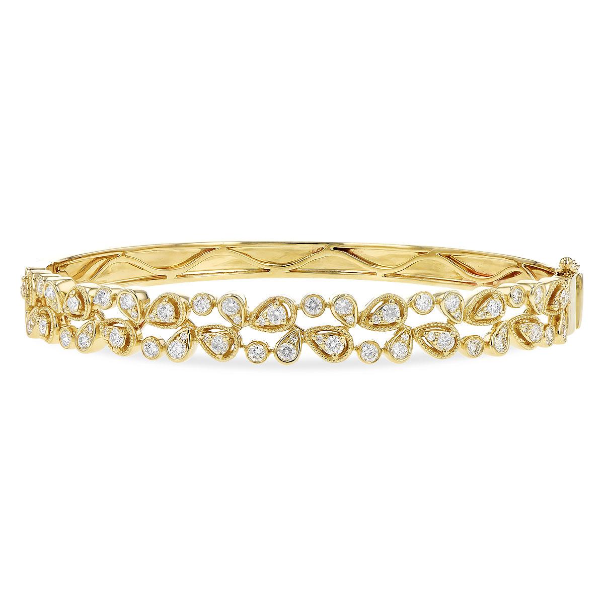14KT Gold Diamond Bracelet