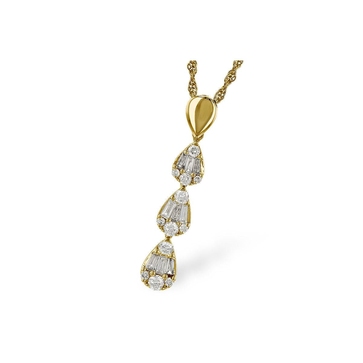 14KT Gold Diamond Necklace