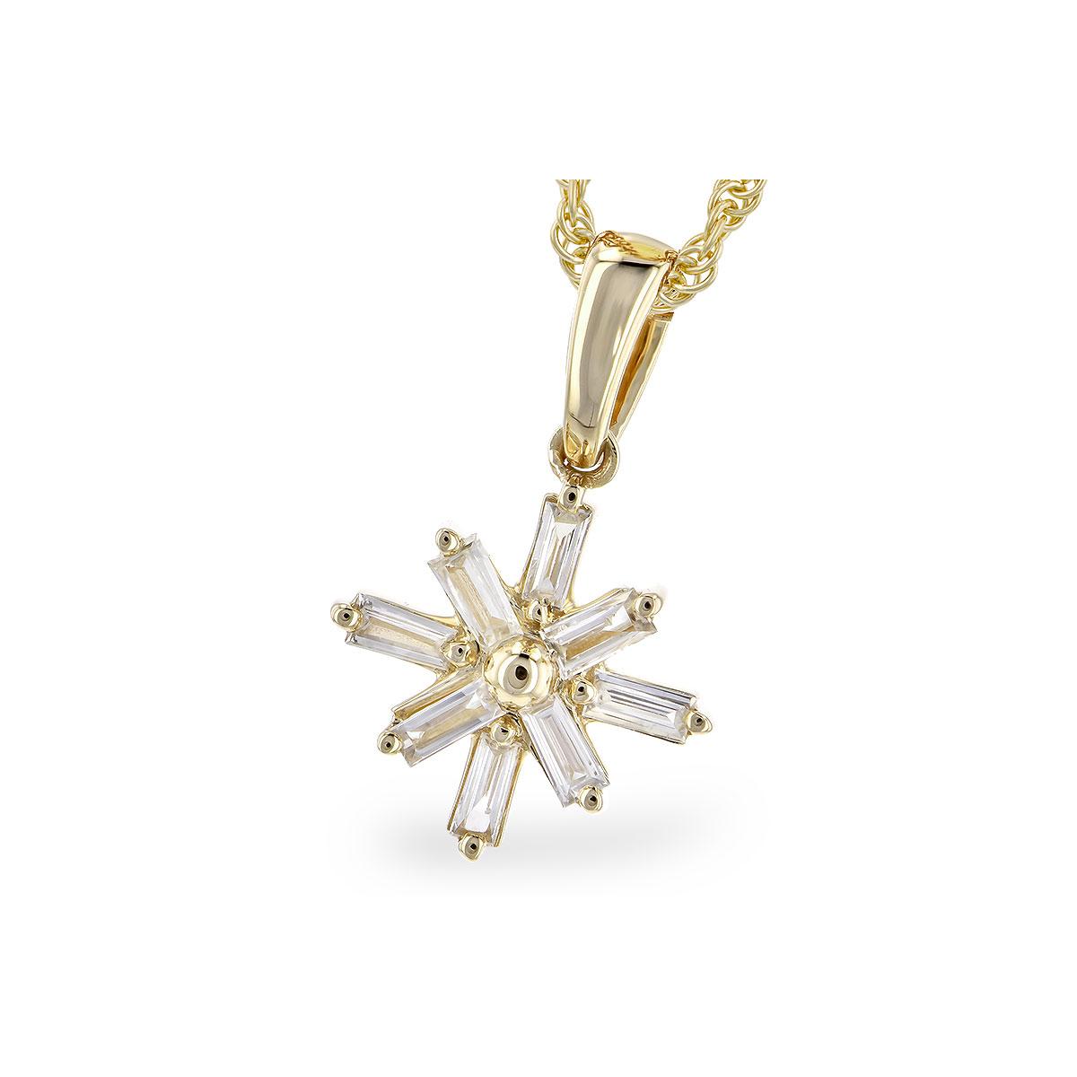 14KT Gold Diamond Necklace