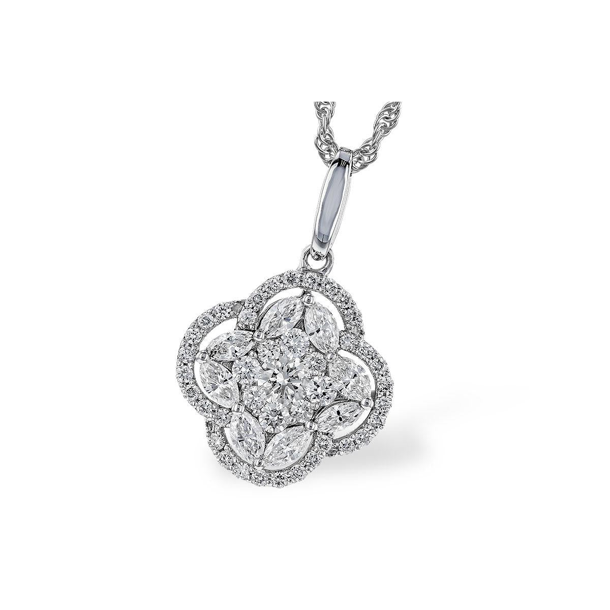 14KT Gold Diamond Necklace