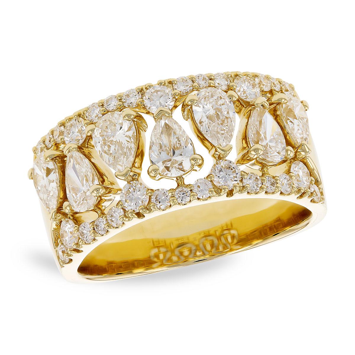 14KT Gold Ladies Diamond Wedding Ring