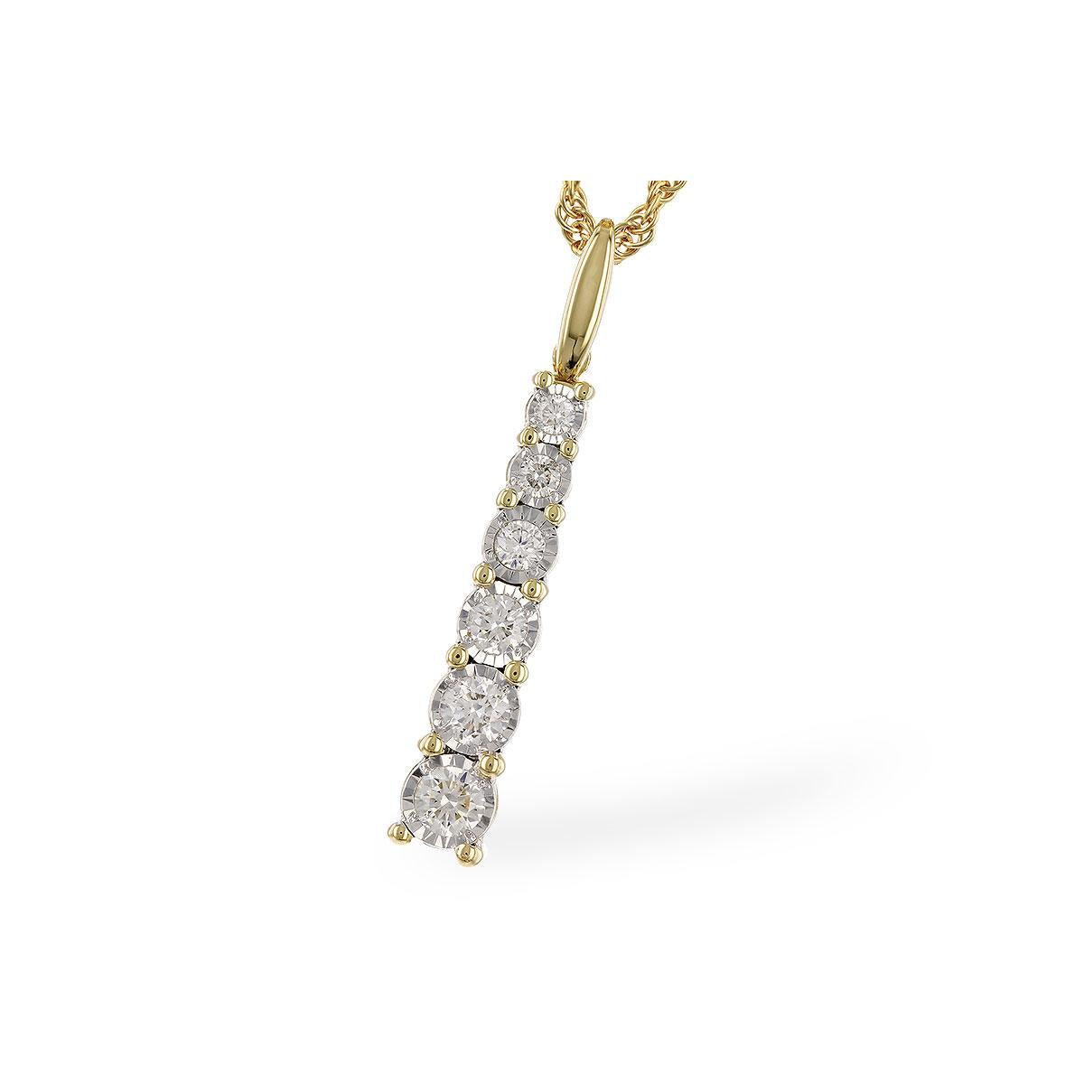 14KT Gold Diamond Necklace