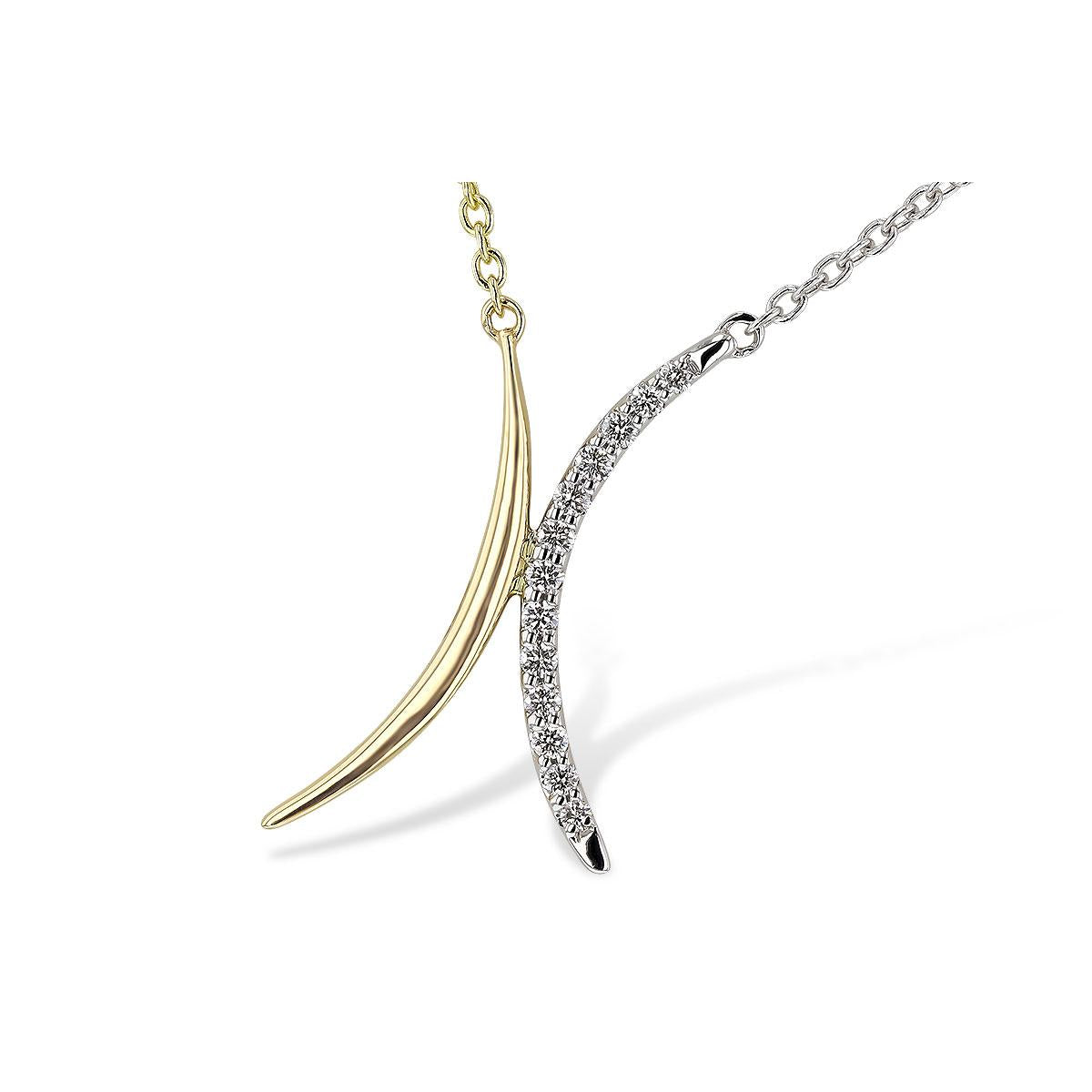 14KT Gold Diamond Necklace