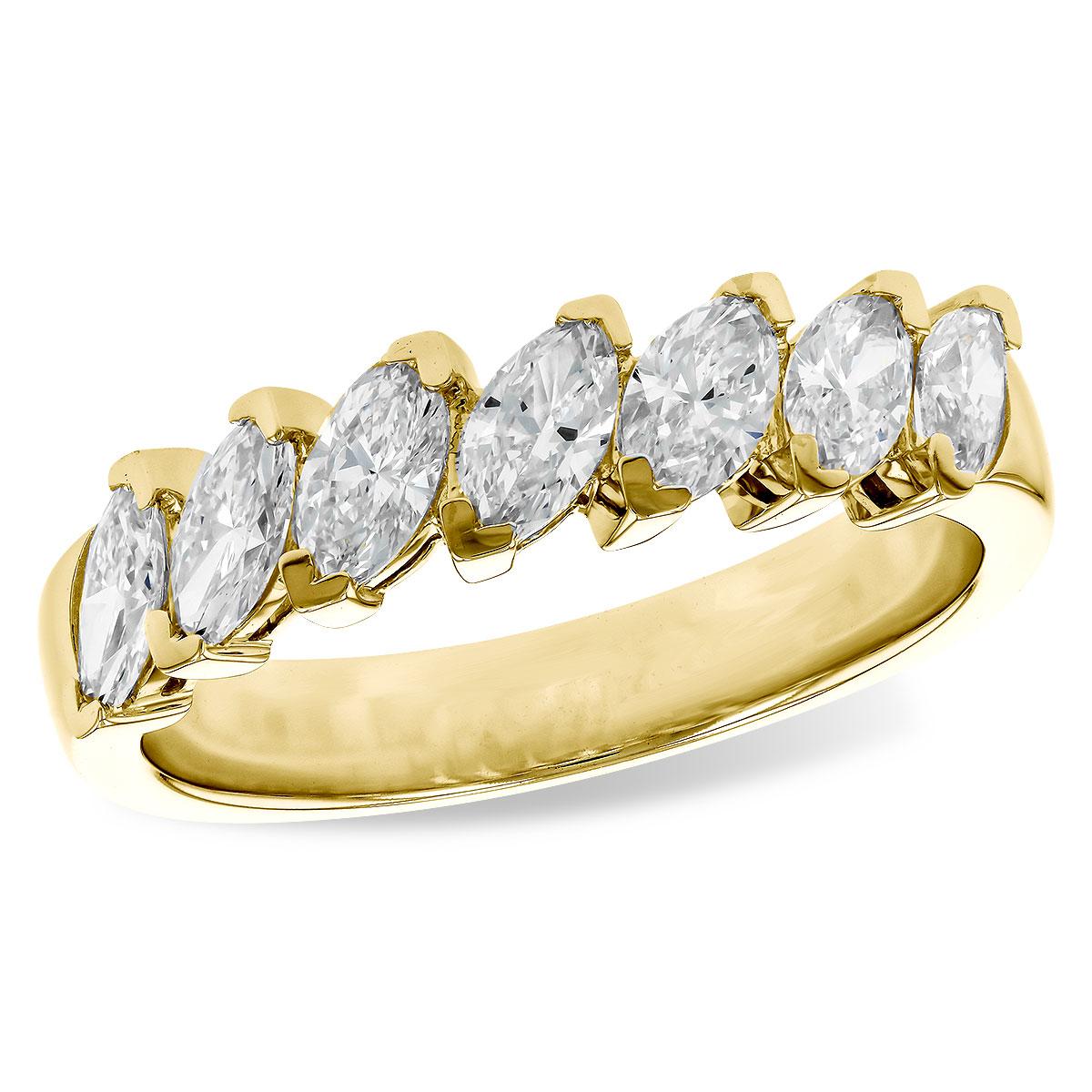 14KT Gold Ladies Diamond Wedding Ring