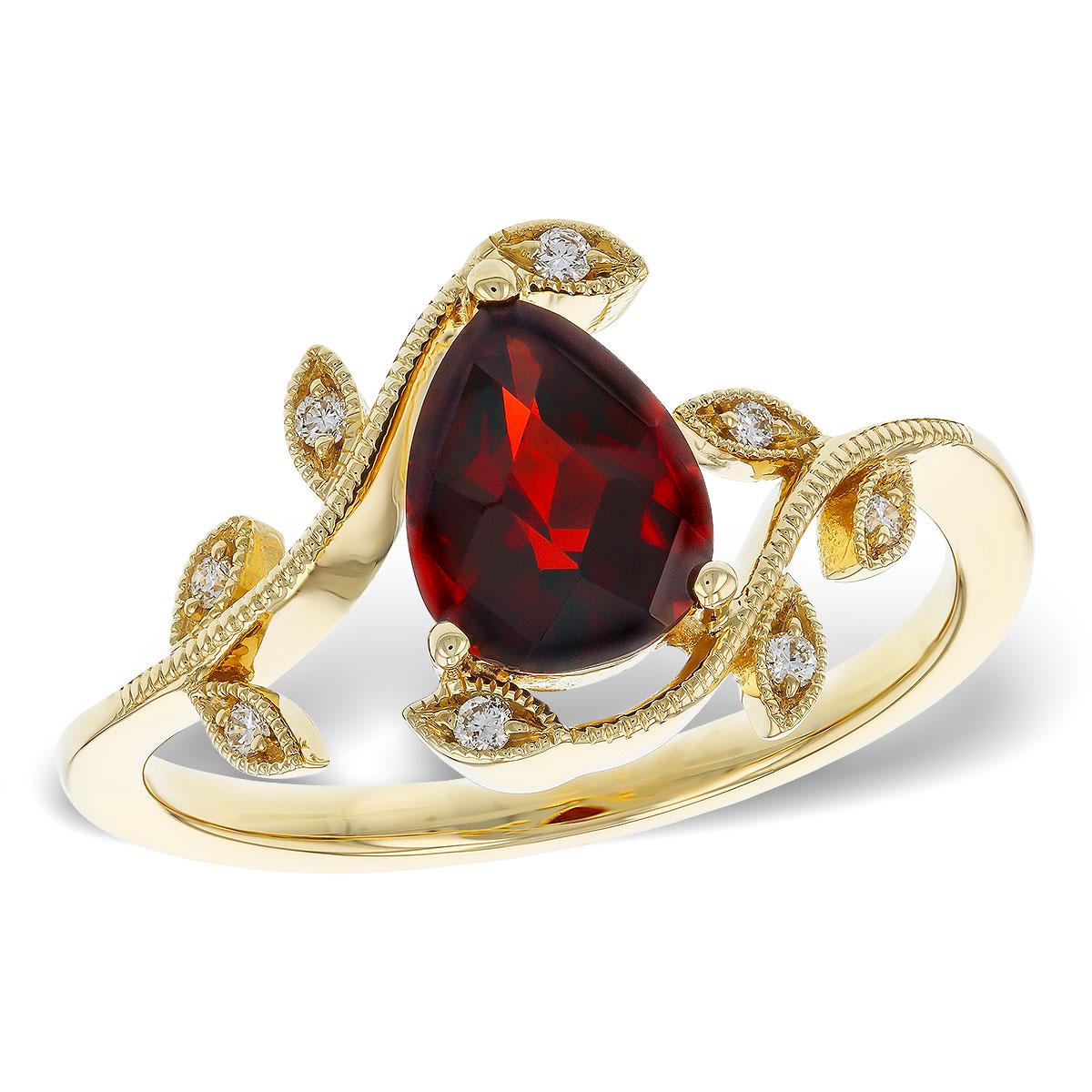14KT Gold Ladies Diamond Ring