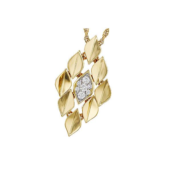 14KT Gold Diamond Necklace