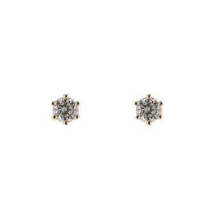14KT Gold Diamond Earrings
