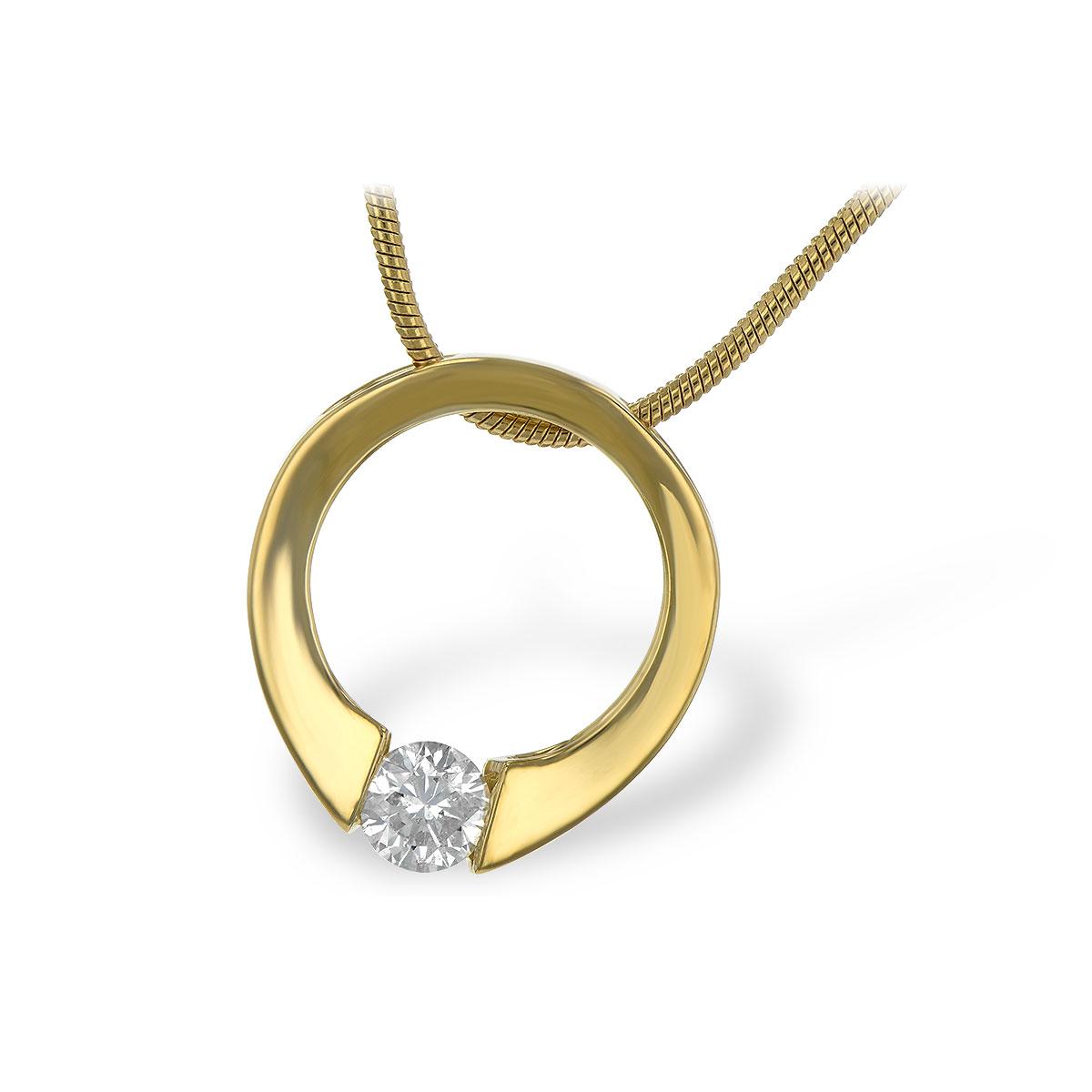 14KT Gold Diamond Necklace