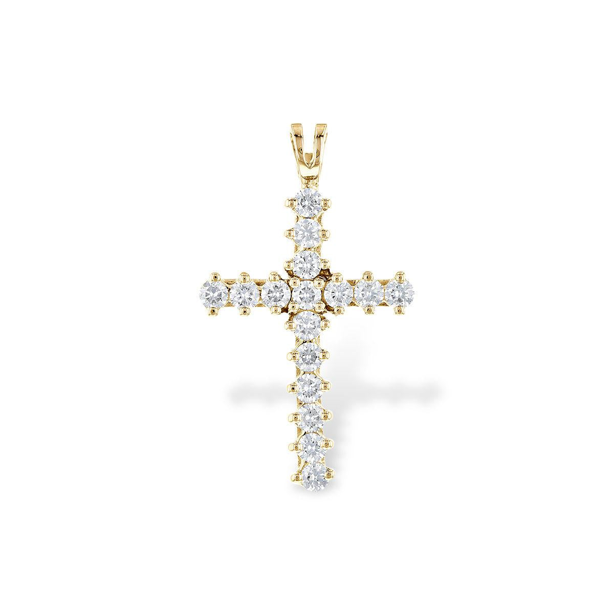 14KT Gold Diamond Pendant