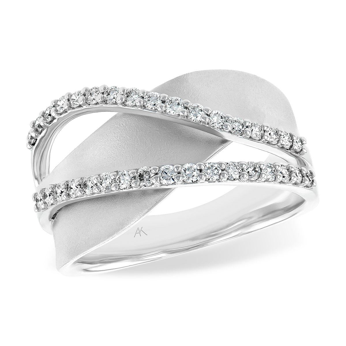 14KT Gold Ladies Diamond Wedding Ring
