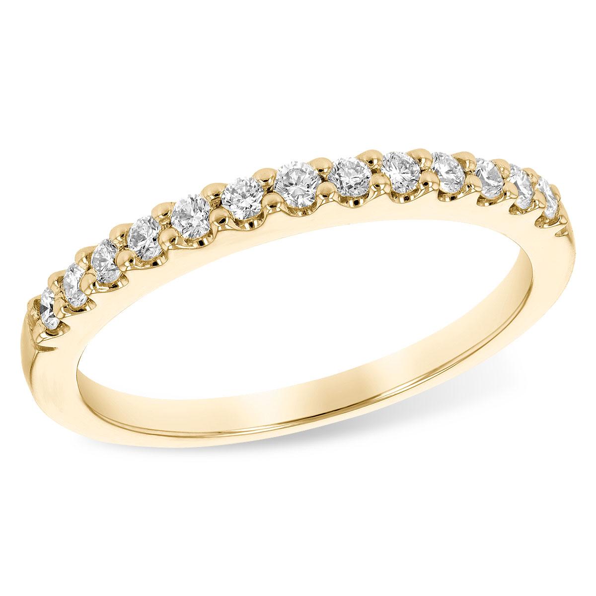 14KT Gold Ladies Diamond Wedding Ring