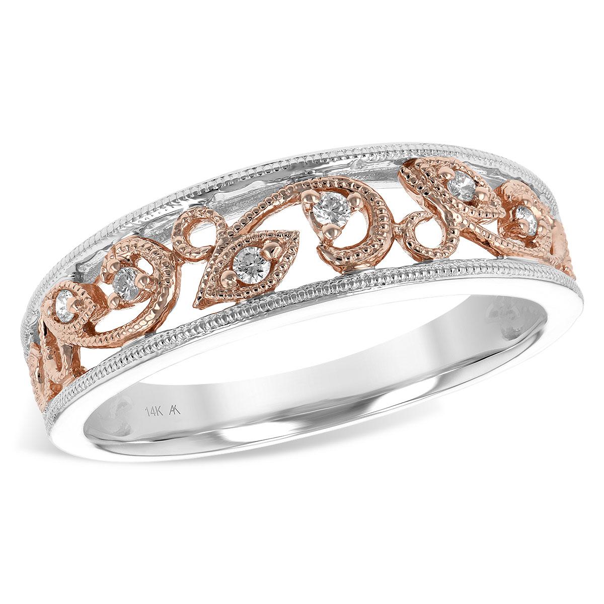 14KT Gold Ladies Diamond Wedding Ring