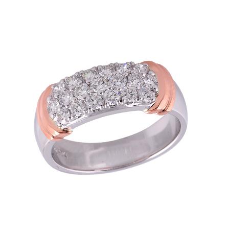 14KT Gold Ladies Diamond Wedding Ring