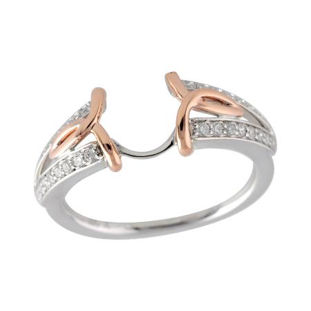14KT Gold Ladies Diamond Wrap/Guard
