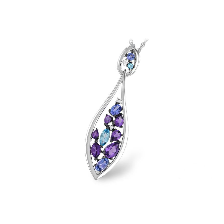 14KT Gold Multi-Stone Necklace