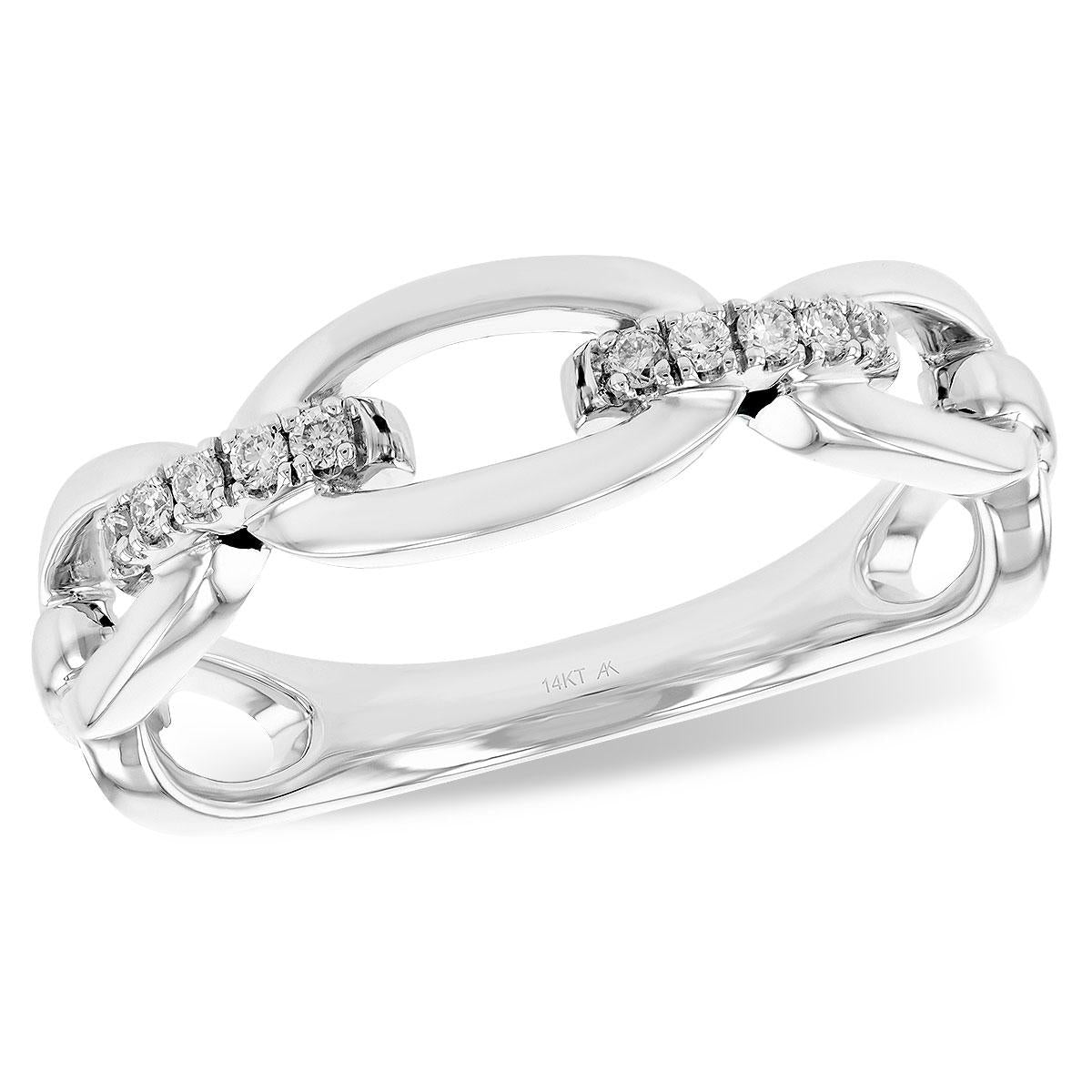 14KT Gold Ladies Diamond Wedding Ring