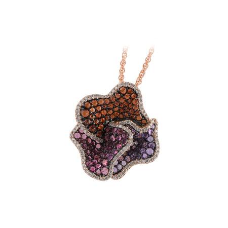 14KT Gold Multi-Stone Necklace