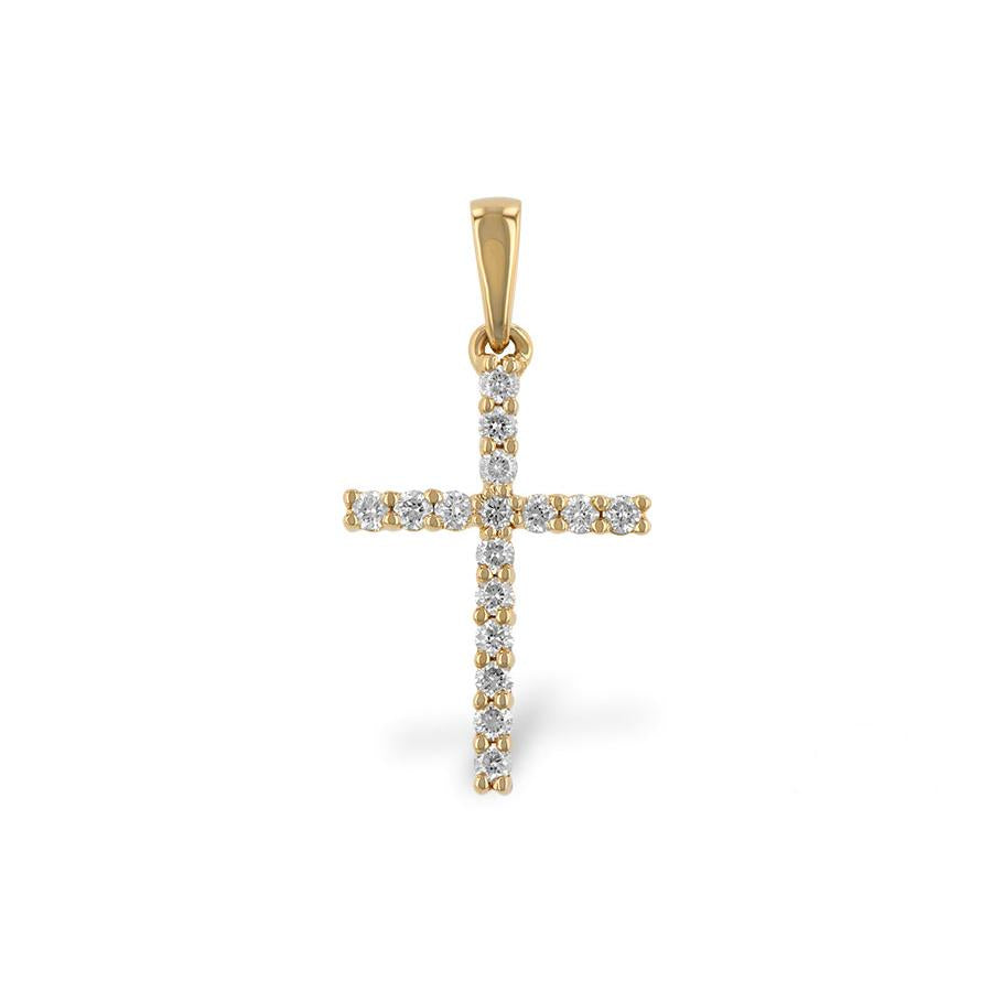 14KT Gold Diamond Pendant