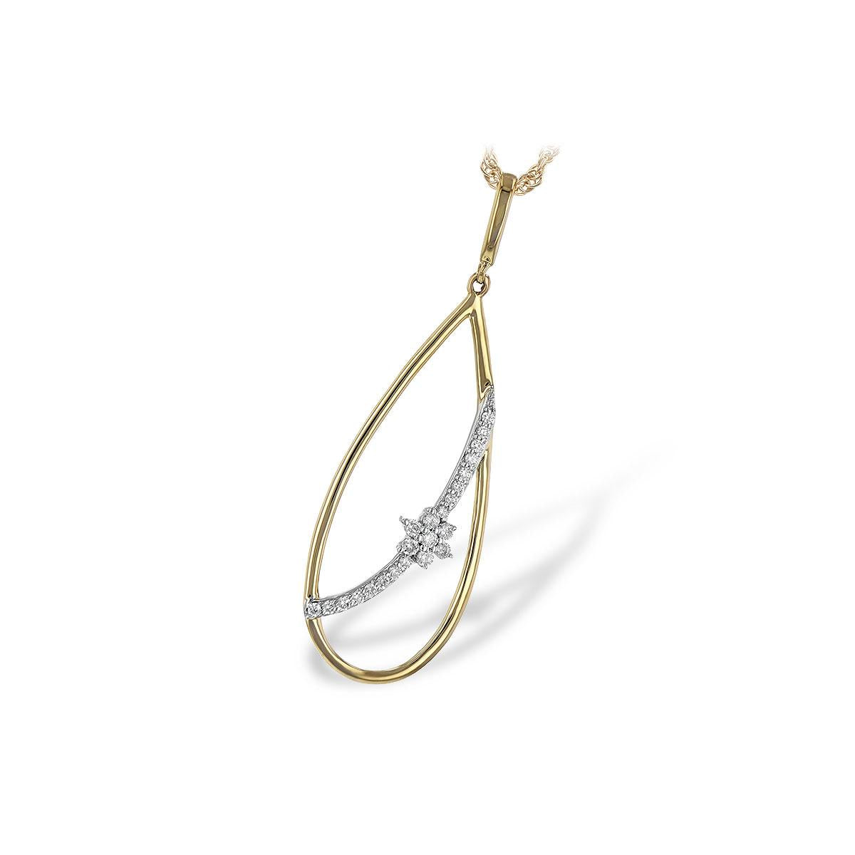 14KT Gold Diamond Necklace