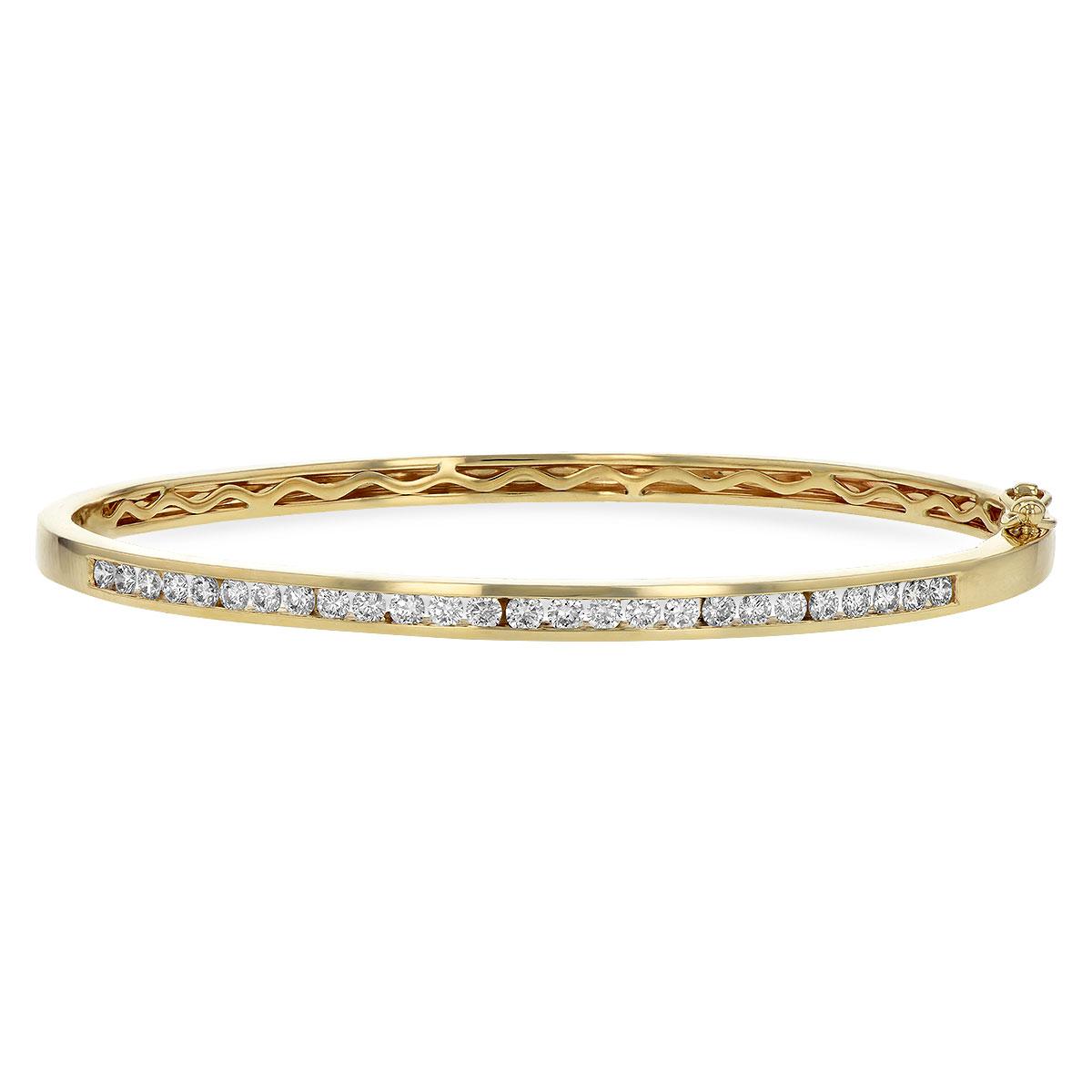 14KT Gold Diamond Bracelet