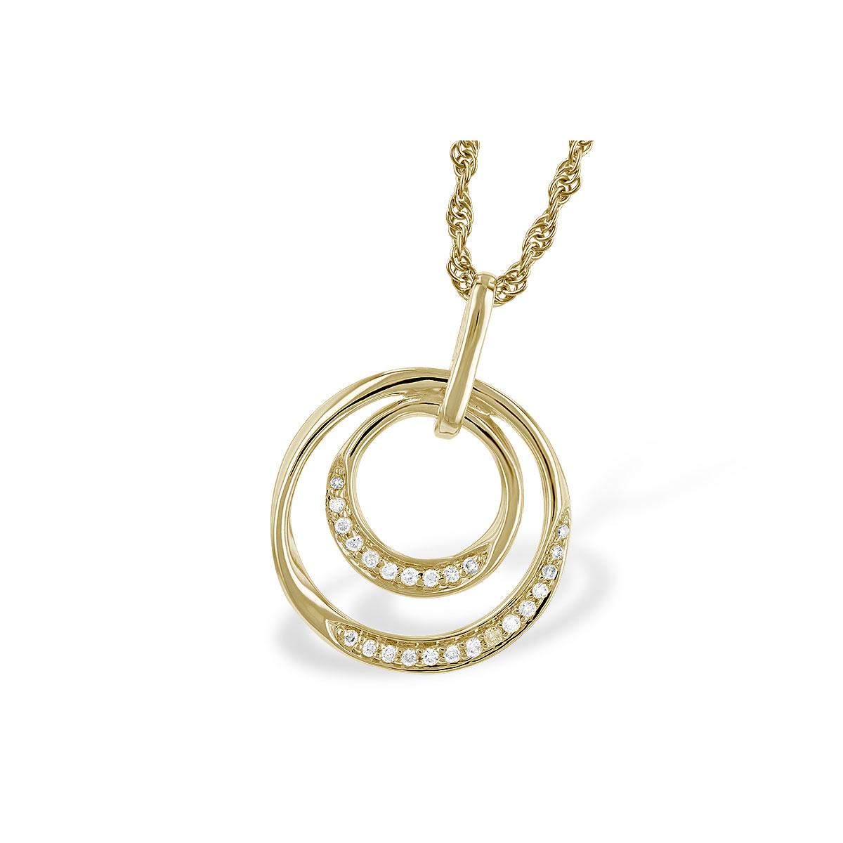 14KT Gold Diamond Necklace