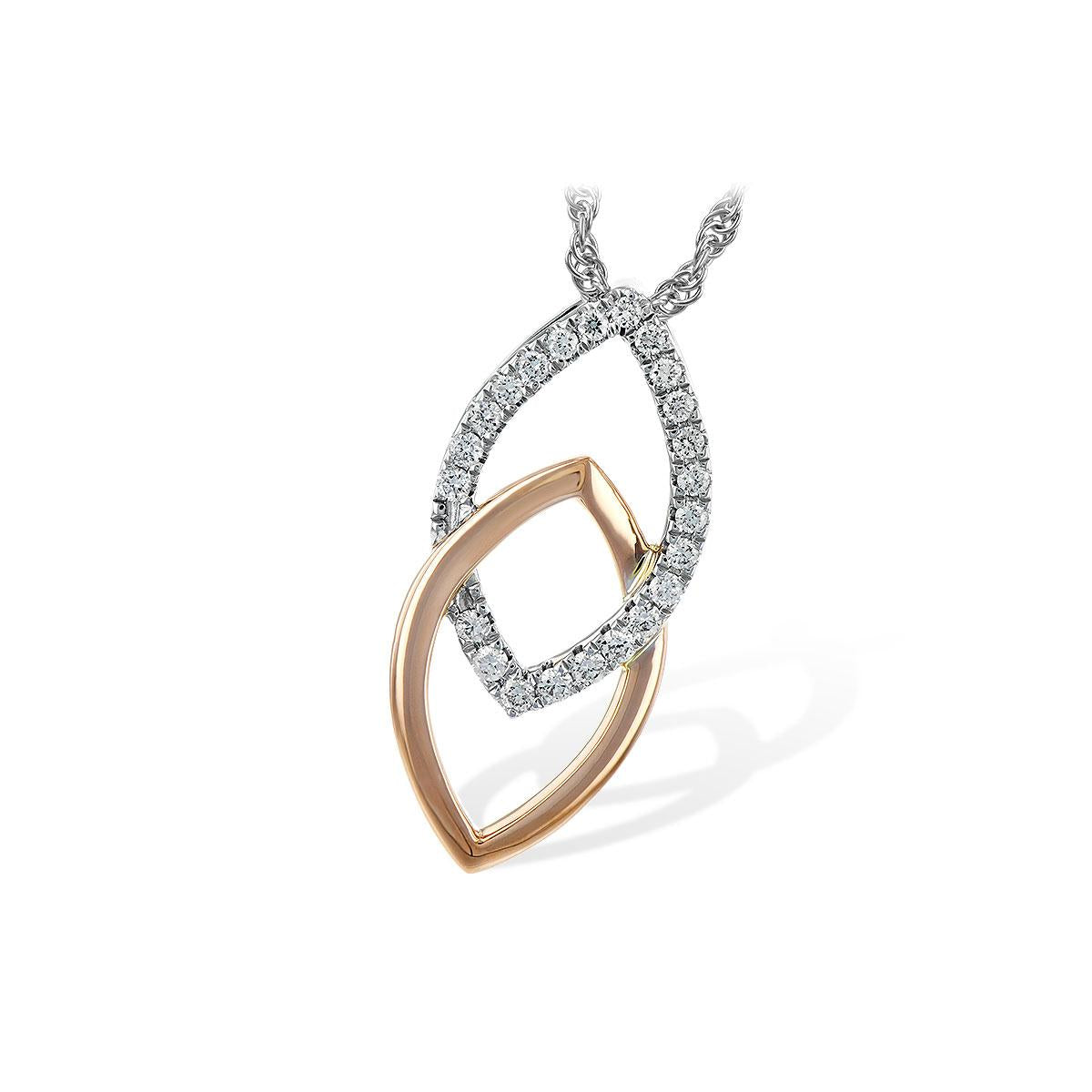 14KT Gold Diamond Necklace