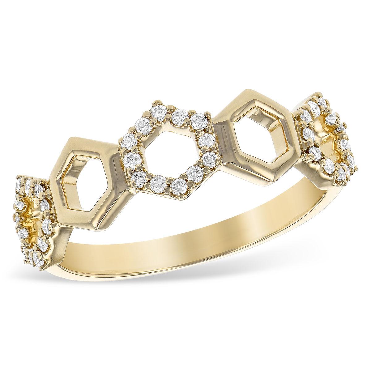 14KT Gold Ladies Diamond Wedding Ring