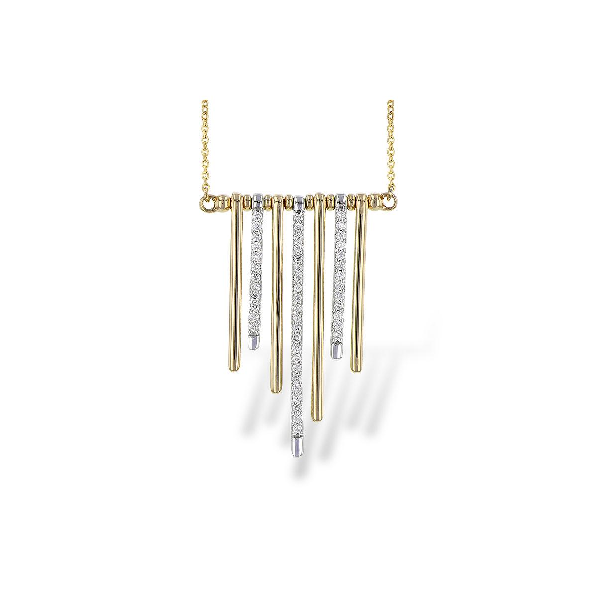 14KT Gold Diamond Necklace