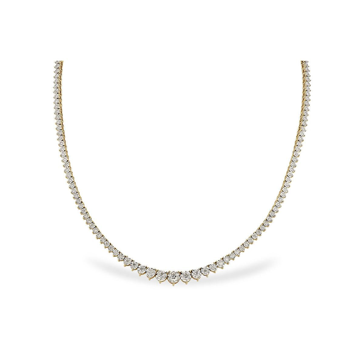 14KT Gold Diamond Necklace
