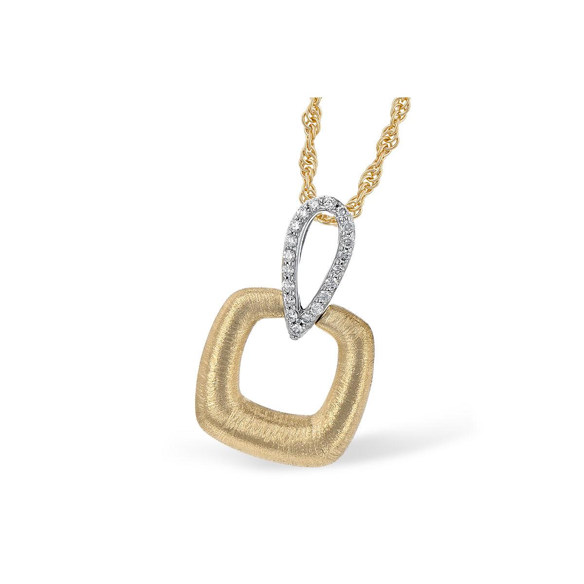 14KT Gold Diamond Necklace