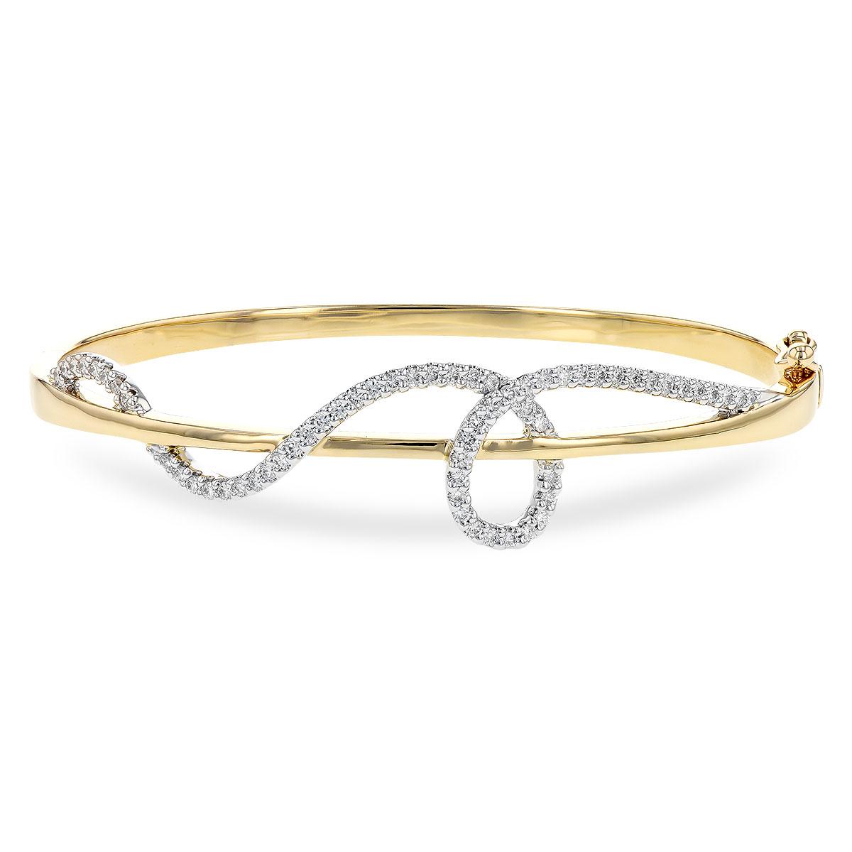 14KT Gold Diamond Bracelet