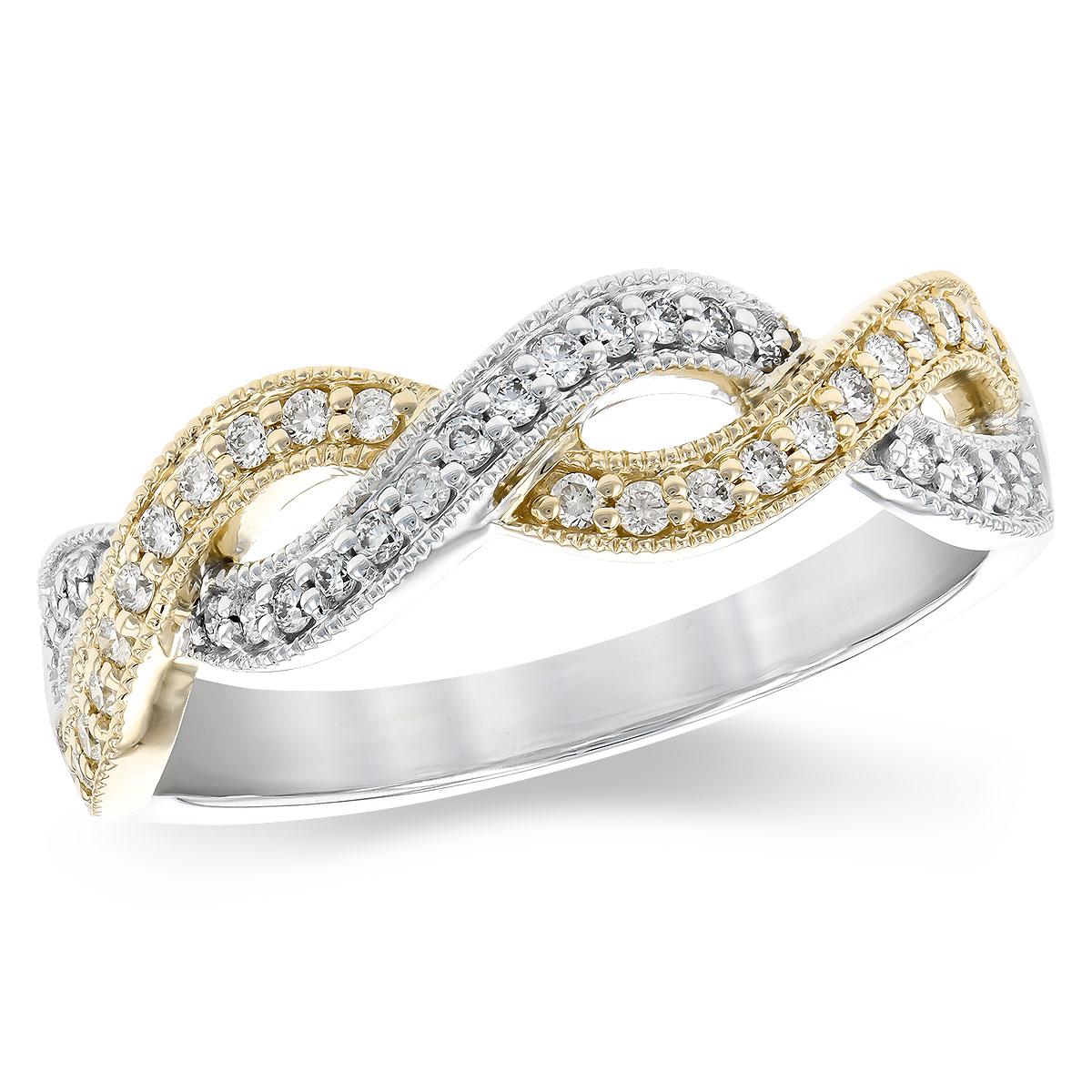 14KT Gold Ladies Diamond Wedding Ring