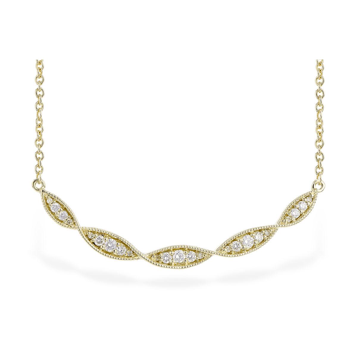14KT Gold Diamond Necklace