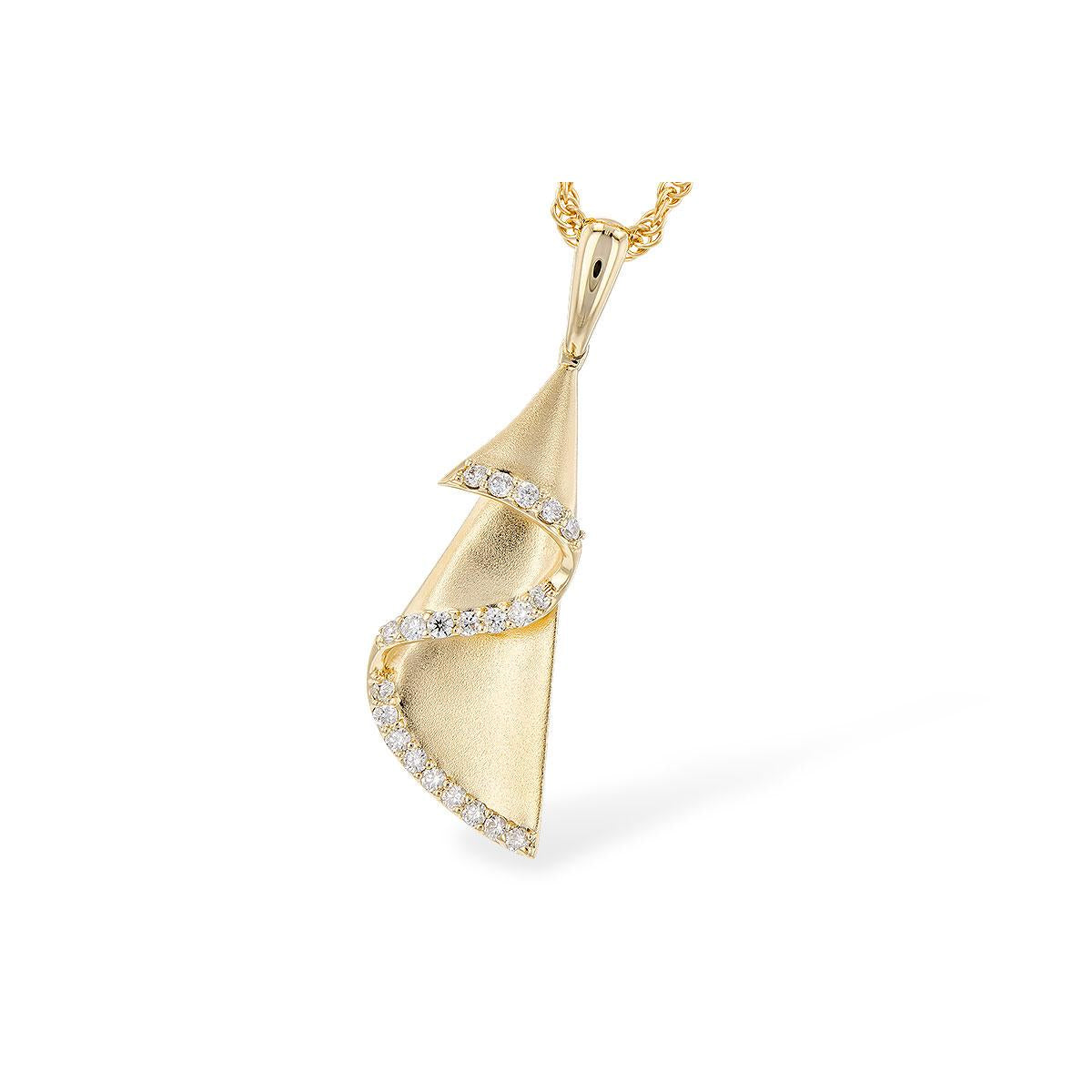 14KT Gold Diamond Necklace