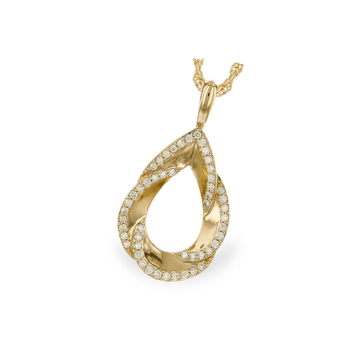 14KT Gold Diamond Necklace